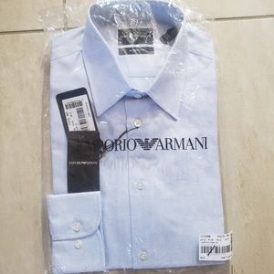 NWT Emporio Armani Dress Shirt